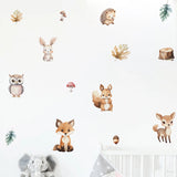 Cartoon Safari Animals Decals