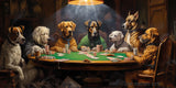Dogs Playing Poker