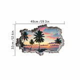 Sunshine Sea View Sticker