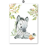 Animal  Nursery Wall Art