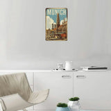 Munich Retro Bell Tower