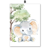 Animal  Nursery Wall Art