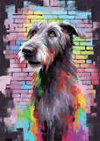 Colorful Graffiti Dog