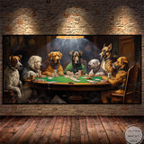 Dogs Playing Poker