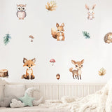 Cartoon Safari Animals Decals