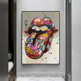 Abstract Street Graffiti  Art