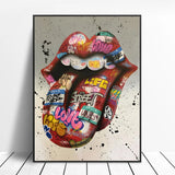 Abstract Street Graffiti  Art