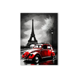 Retro Black and White Paris London