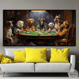 Dogs Playing Poker