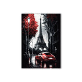 Retro Black and White Paris London