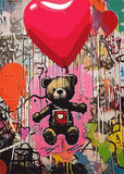 Street Graffiti Bear