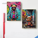Street Graffiti Bear