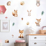 Cartoon Safari Animals Decals