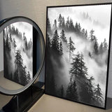 Black And White Trees