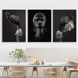 3pcs African Woman
