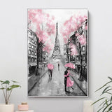 Pink Romantic  Paris Eiffel Tower