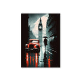 Retro Black and White Paris London