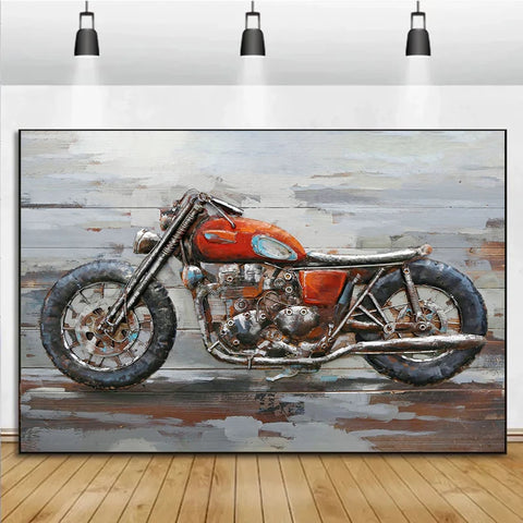 Retro Motorcycle