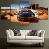 5 Pieces Canvas Ford Mustang GT