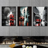 Retro Black and White Paris London