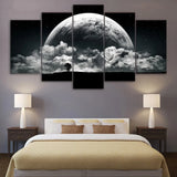 5 pcs Planet Canvas