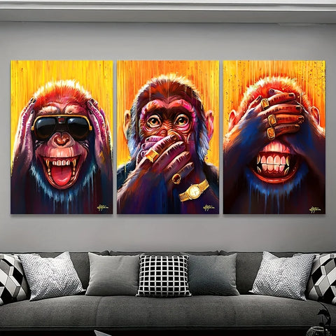 3pcs Monkey